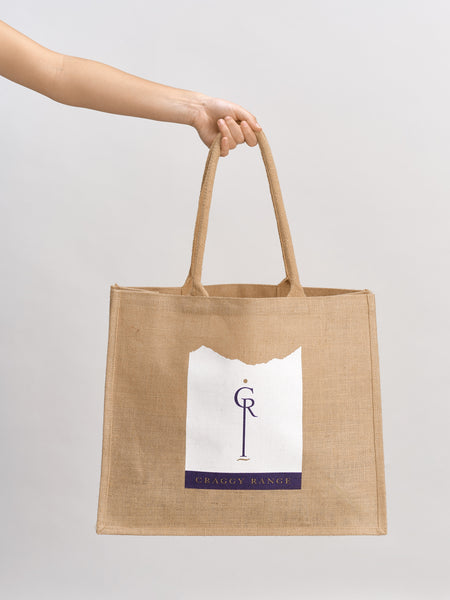 Craggy Range Jute Tote Bag